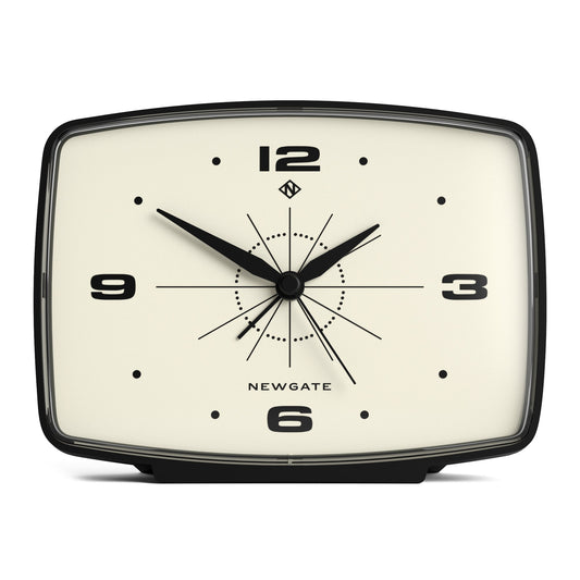 Newgate Brooklyn Alarm Clock - Black NM-ALM/BRO20K