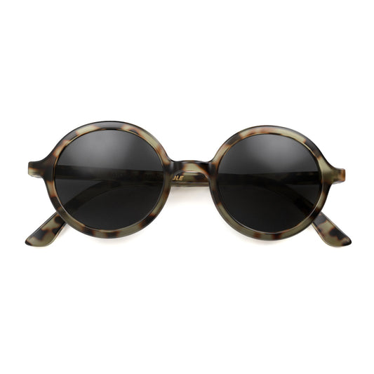London Mole Artist Sunglasses Gloss Grey Tortoise Shell / Black LM-SART-GTS-K