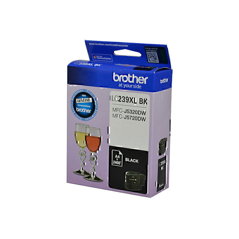 Brother LC239XL Black Ink Cartridge Up to 2,400 pages - LC-239XLBKS