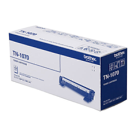 Brother TN1070 Black Toner Cartridge 1,000 pages - TN-1070