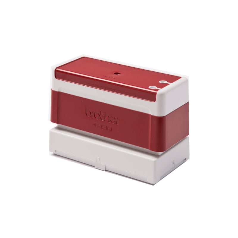 Brother 40x90mm Red Stamp - PR4090R6P