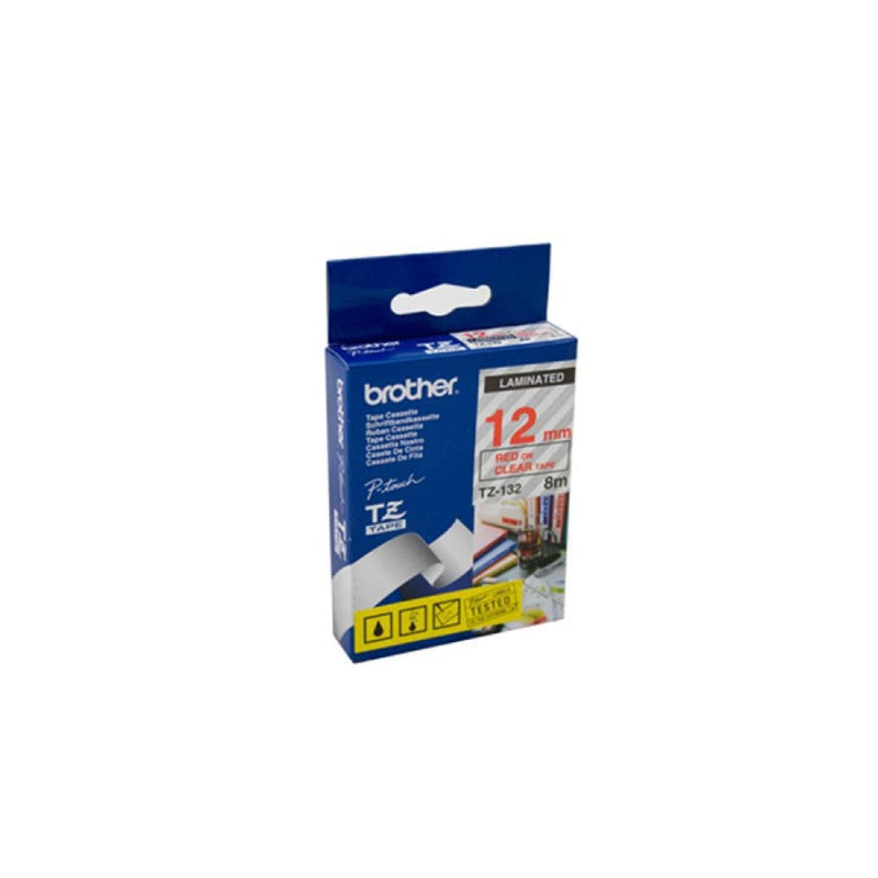 Brother TZe132 Labelling Tape 12mm x 8m - TZe-132