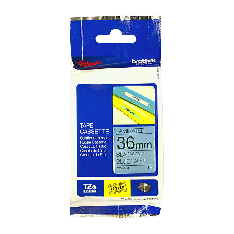 Brother TZe561 Labelling Tape 36mm x 8m - TZe-561