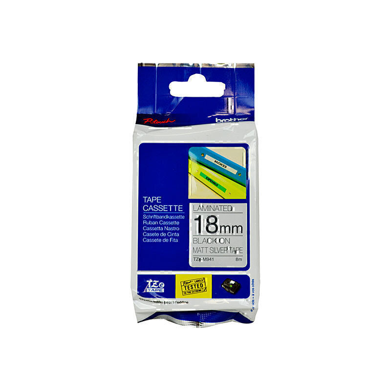 Brother TZeM941 Labelling Tape 18mm x 8m - TZe-M941
