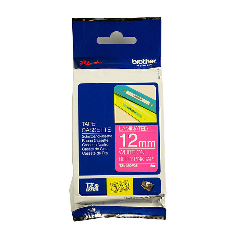 Brother TZeMQP35 Label Tape 12mm x 5m - TZe-MQP35