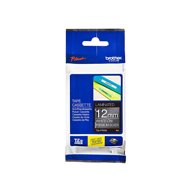 Brother TZePR935 Label Tape 12mm x 4m - TZE-PR935
