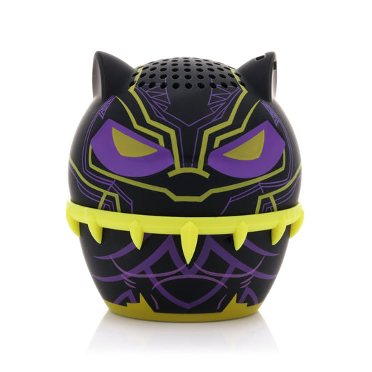 Marvel Bitty Boomers Black Light Black Panther Ultra-Portable Collectible Bluetooth Speaker BB-BITTYPANTHERBL