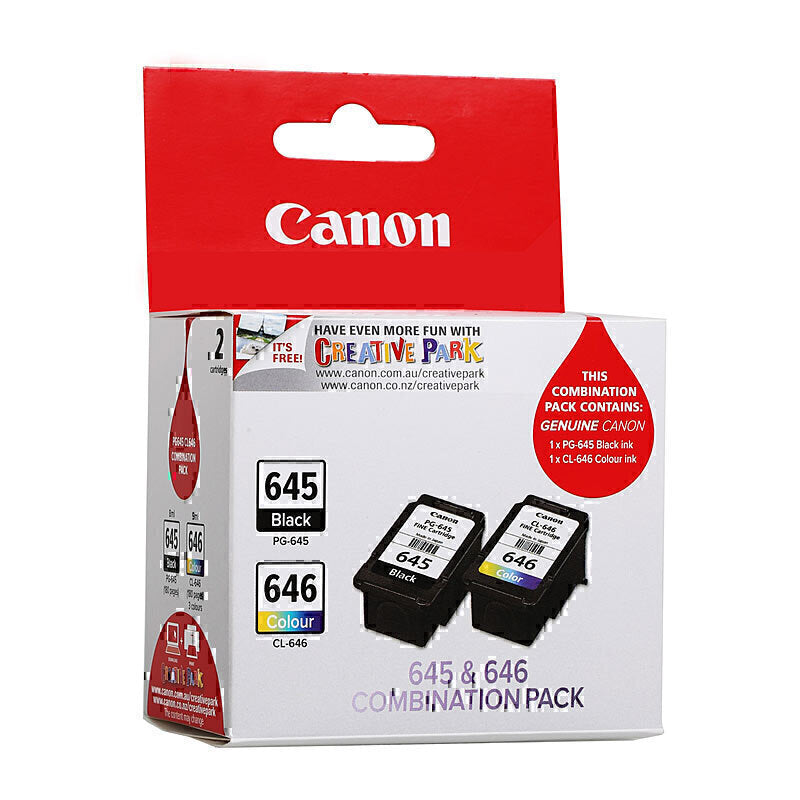 Canon PG645 CL646 Twin Pack - PG645CL646CP