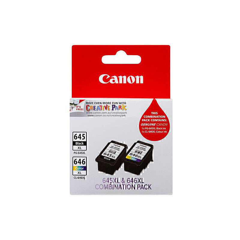 Canon PG645 CL646 XL Twin Pack - PG645XLCL646XLCP