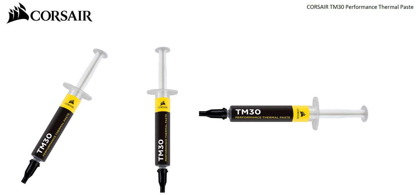 Corsair TM30 Performance Thermal Grease Paste 3g. 12 Months Warranty. CT-9010001-WW