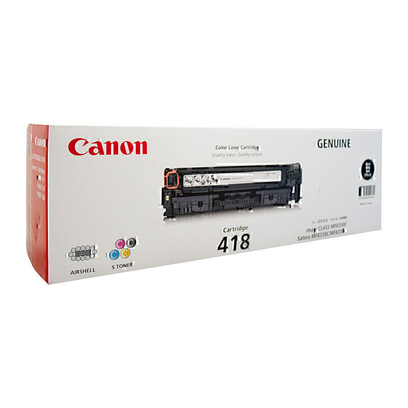 Canon CART418 Black Toner 3,400 pages - CART418BK