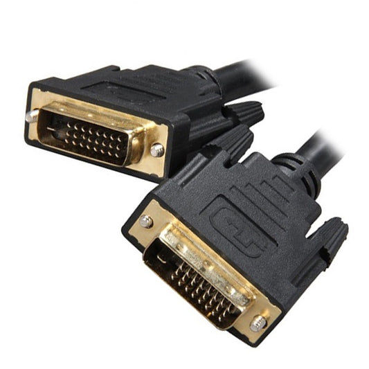8Ware DVI-D Dual-Link Cable 2m - Male to Male 25-pin 28 AWG for PS4 PS3 Xbox 360 Monitor PC Computer Projector DVD DVI-DD2