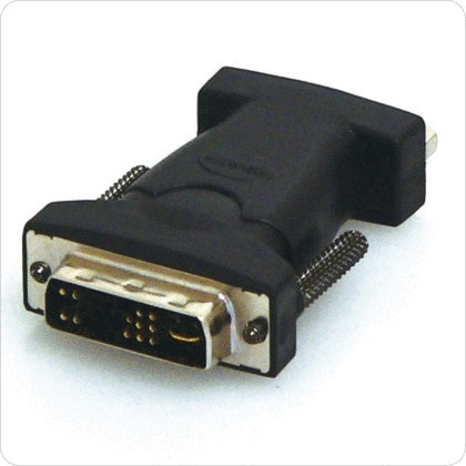 8Ware DVI-M to VGA-F Adapter DVI17M to VGA HD15F Adapter - DVI 17M (ANALOGUE) TO VGA HD15F GC-17MA15F