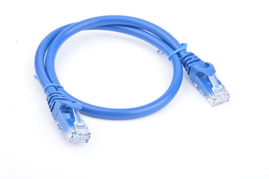 8Ware CAT6A Cable 0.25m (25cm) - Blue Color RJ45 Ethernet Network LAN UTP Patch Cord Snagless PL6A-0.25BLU