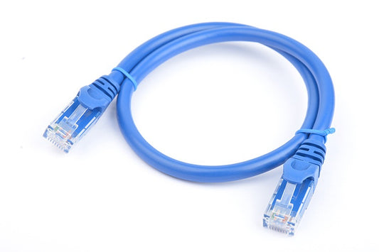 8Ware CAT6A Cable 0.5m (50cm) - Blue Color RJ45 Ethernet Network LAN UTP Patch Cord Snagless PL6A-0.5BLU