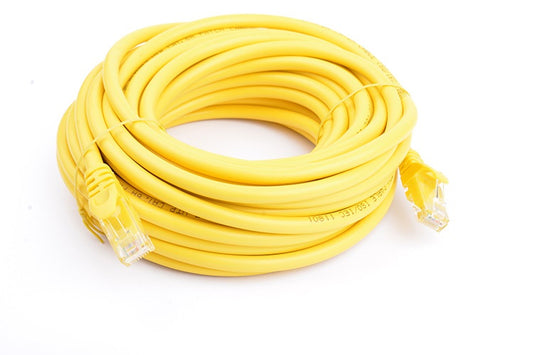 8Ware CAT6A Cable 10m - Yellow Color RJ45 Ethernet Network LAN UTP Patch Cord Snagless PL6A-10YEL