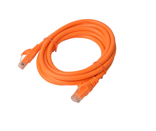 8Ware CAT6A Cable 3m - Orange Color RJ45 Ethernet Network LAN UTP Patch Cord Snagless PL6A-3ORG