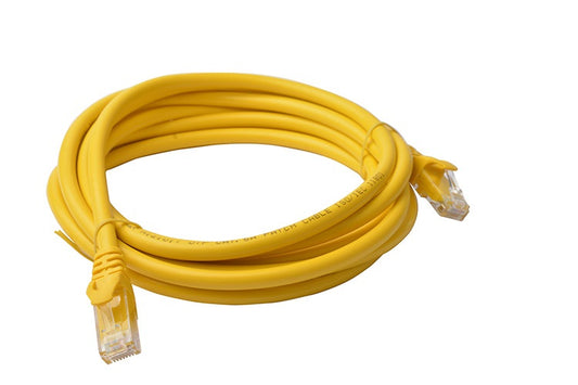 8Ware CAT6A Cable 3m - Yellow Color RJ45 Ethernet Network LAN UTP Patch Cord Snagless PL6A-3YEL