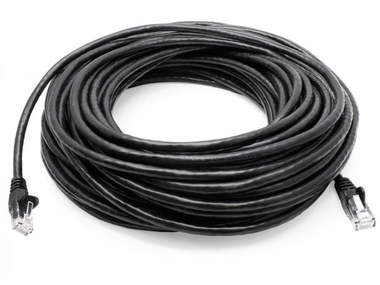 8Ware CAT6A Cable 40m - Black Color RJ45 Ethernet Network LAN UTP Patch Cord Snagless PL6A-40BLK