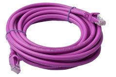 8Ware CAT6A Cable 5m - Purple Color RJ45 Ethernet Network LAN UTP Patch Cord Snagless PL6A-5PUR