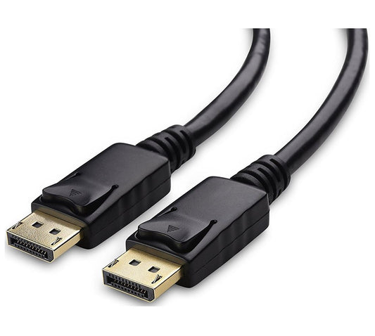 8Ware DisplayPort DP Cable 5m Male to Male 1.2V 30AWG Gold-Plated 4K High Speed Display Port Cable for Gaming Monitor Graphics Card TV PC Laptop RC-DP5
