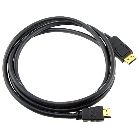 8ware DisplayPort DP to HDMI Cable 2m - 20 pins Male to 19 pins Male Gold plated RoHS RC-DPHDMI-2