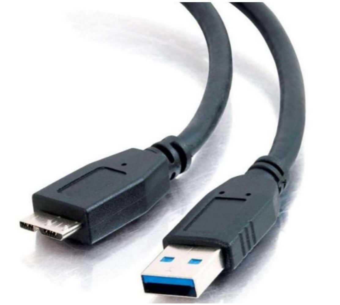 8Ware USB 3.0 to Micro USB Cable 1m Type A to Type B Male to Male for Charging or Data Sync Mobile Devices Phone Tablet PDA GPS UC-3001AUB