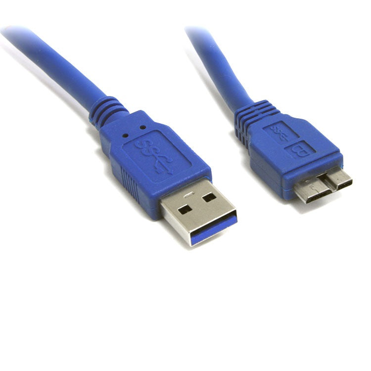 8Ware USB 3.0 to Micro USB Cable 3m Type A to Type B Male to Male for Charging or Data Sync Mobile Devices Phone Tablet PDA GPS UC-3003AUB