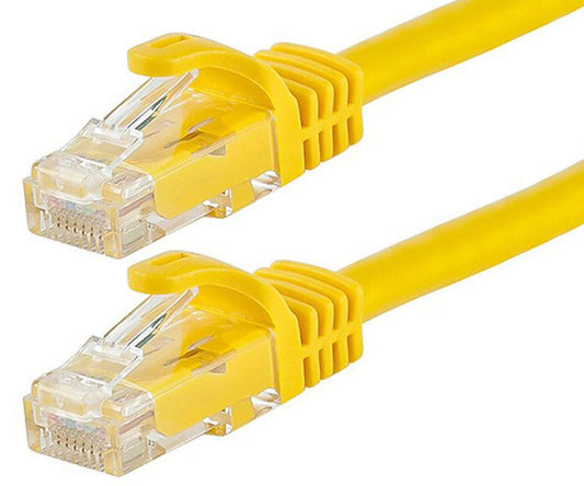 Astrotek CAT6 Cable 10m - Yellow Color Premium RJ45 Ethernet Network LAN UTP Patch Cord 26AWG CU AT-RJ45YELU6-10M