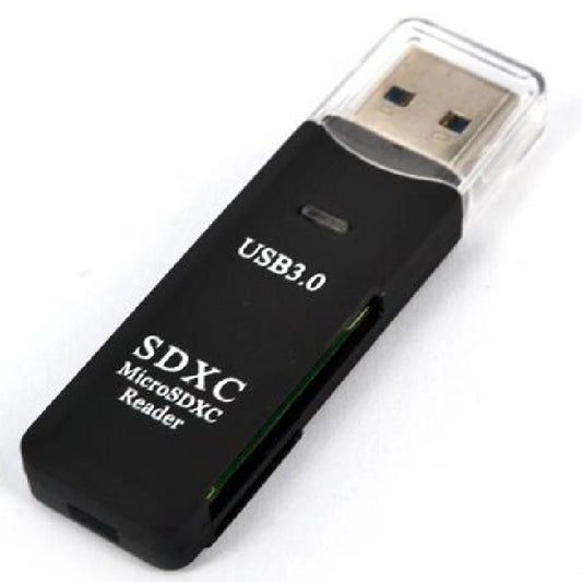 Astrotek USB 3.0 Card Reader for SD and Micro SD Black Colour AT-USB-READER