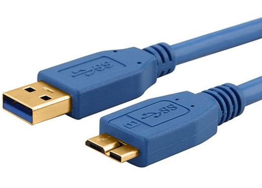 Astrotek USB 3.0 Cable 2m - Type A Male to Micro B Blue Colour AT-USB3MICRO-AB-1.8M