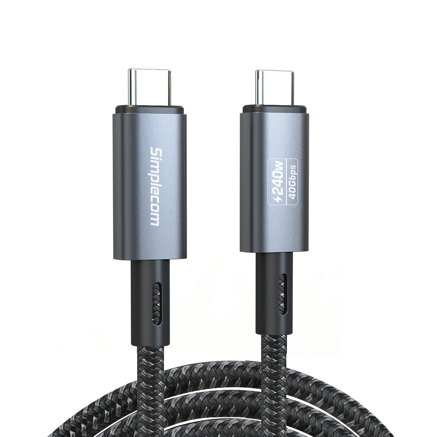 Simplecom CA612 USB-C to USB-C Cable USB4 40Gbps 5A 240W PD3.1 8K@60Hz 1.2M CA612