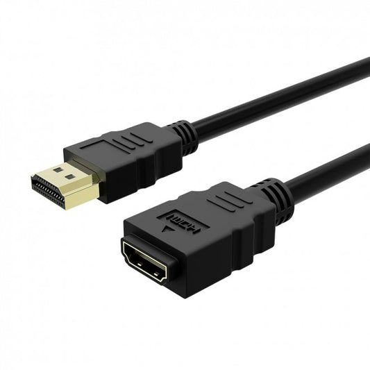 Simplecom CAH305 0.5M High Speed HDMI Extension Cable UltraHD M/F (1.6ft) CAH305