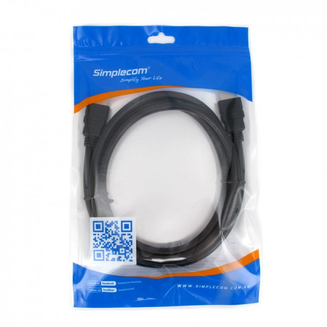 Simplecom CAH410 1M High Speed HDMI Cable with Ethernet (3.3ft) CAH410
