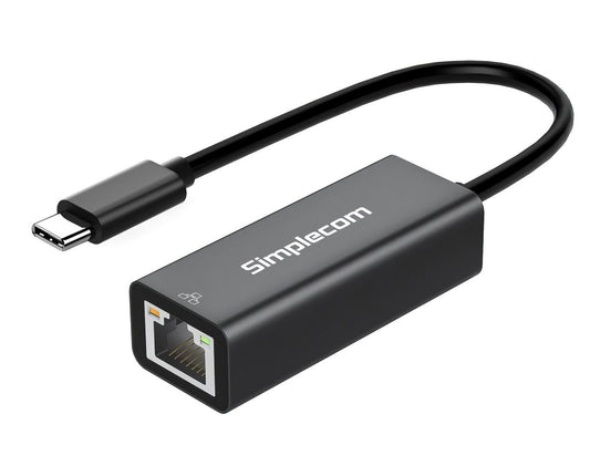 Simplecom NU314 SuperSpeed USB-C to Gigabit Ethernet Network Adapter NU314