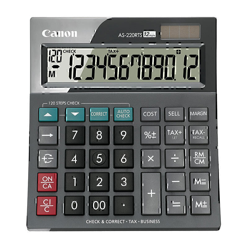 Canon AS220RTS Calculator - AS220RTS