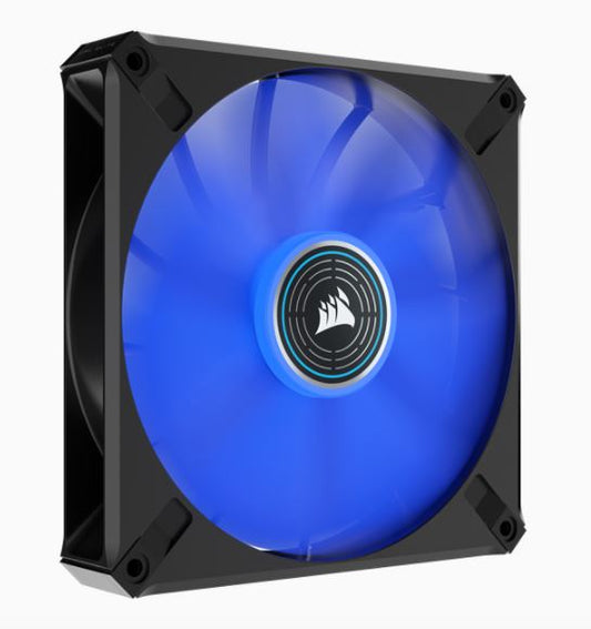Corsair ML ELITE Series, ML140 LED ELITE, 140mm Magnetic Levitation Blue LED Fan with AirGuide, Single Pack(LS) CO-9050125-WW
