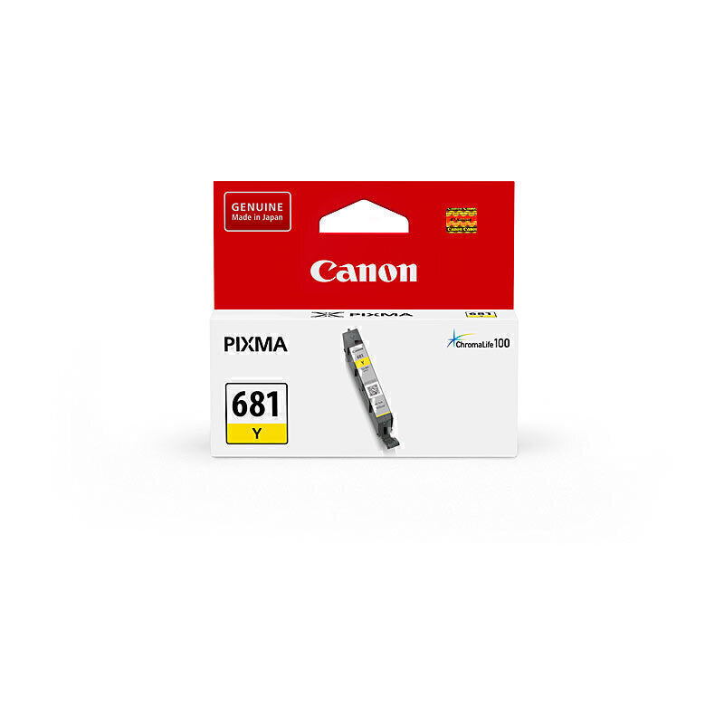 Canon CLI681 Yellow Ink Cartridge 250 pages ISO/IEC 24711 - CLI681Y