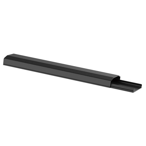 Brateck Plastic Cable Cover - 250mm Material: Polyvinyl Chloride(PVC) Dimensions 60x20x250mm - Black CC07-25-B