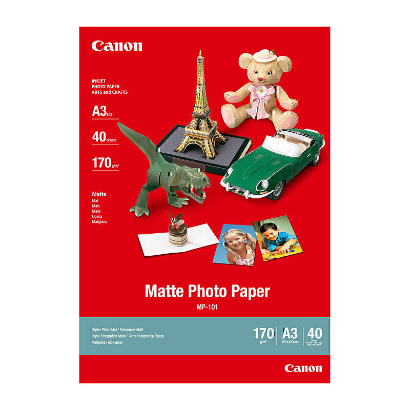Canon Matte Photo Paper A3 - MP101A3