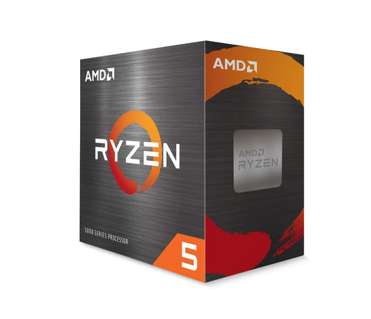 AMD Ryzen 5 5500, 6-Core/12 Threads UNLOCKED, Max Freq 4.20GHz, 19MB Cache Socket AM4 65W, With Wraith Stealth cooler (RYZEN5000)(AMDCPU) 100-100000457BOX