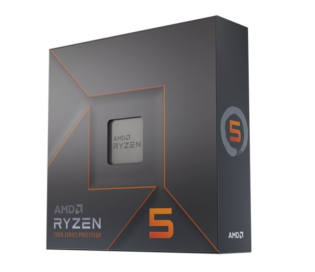 AMD Ryzen 5 7600X, Core AM5 5.3GHz CPU Processor, without cooler 100-100000593WOF
