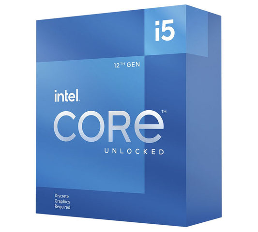 Intel i5-12600KF CPU 3.7GHz (4.9GHz Turbo) 12th Gen LGA1700 10-Cores 16-Threads 25MB 125W Graphic Card Required Unlocked Retail Box Alder Lake no Fan BX8071512600KF