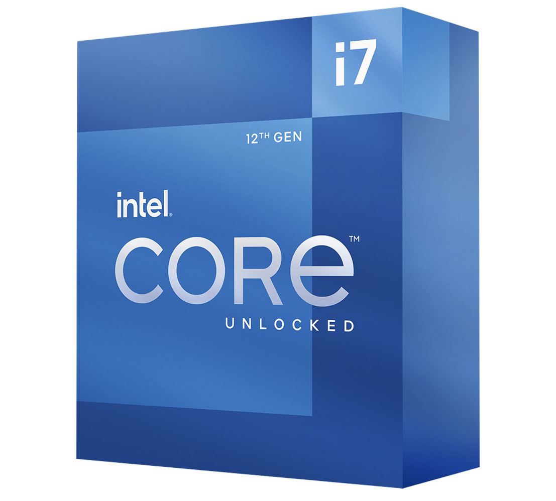 Intel i7 12700K CPU 3.6GHz (5.0GHz Turbo) 12th Gen LGA1700 12-Cores 20-Threads 25MB 125W UHD Graphic 770 Unlocked Retail Box Alder Lake no Fan BX8071512700K