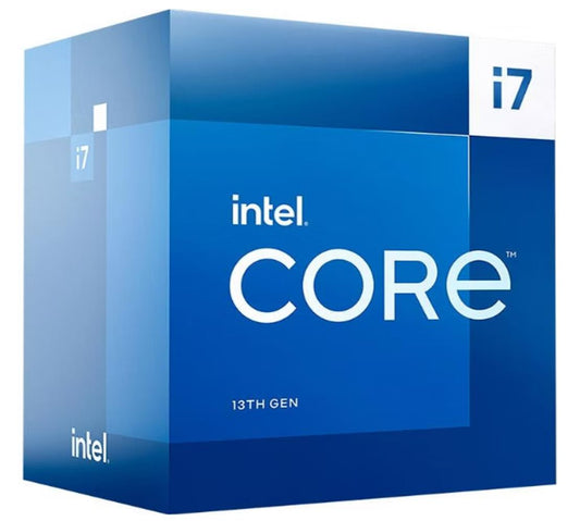 Intel i7 13700 CPU 4.1GHz (5.2GHz Turbo) 13th Gen LGA1700 16-Cores 24-Threads 30MB 65W UHD Graphics 770 Retail Raptor Lake with Fan BX8071513700