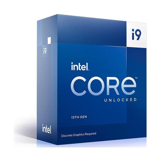 Intel Core i9 13900KF CPU 4.3GHz (5.8GHz Turbo) 13th Gen LGA1700 24-Cores 32-Threads 36MB 125W Graphic Card Required Retail Raptor Lake no Fan BX8071513900KF