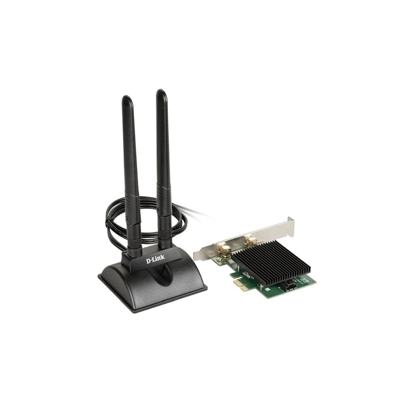 D-Link AX3000 Wi-Fi 6 PCIe Adapter with Bluetooth 5.1 - DWA-X3000