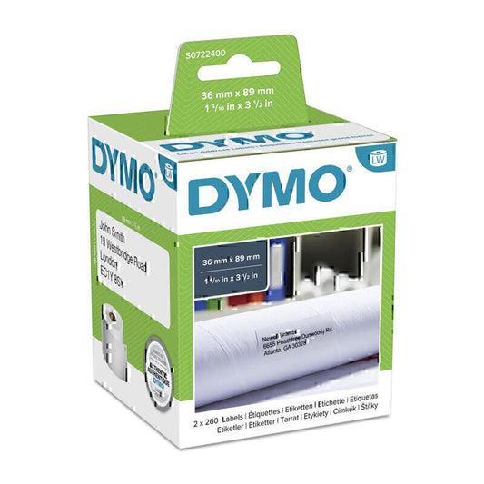 Dymo LW AddressLab 36mm x 89mm 36mm x 89mm - S0722400