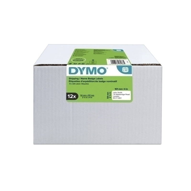 Dymo LabelWriter Ship Label Bulk 12Roll 54 x 101mm - S0722420
