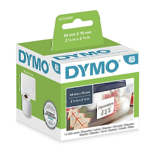 Dymo LW MP Label 54mm x 70mm 54mm x 70mm - S0722440